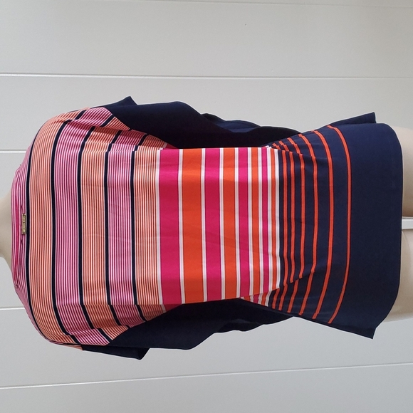 Michael Kors Women's Stripe Blouse Size P/M - Picture 6 of 8